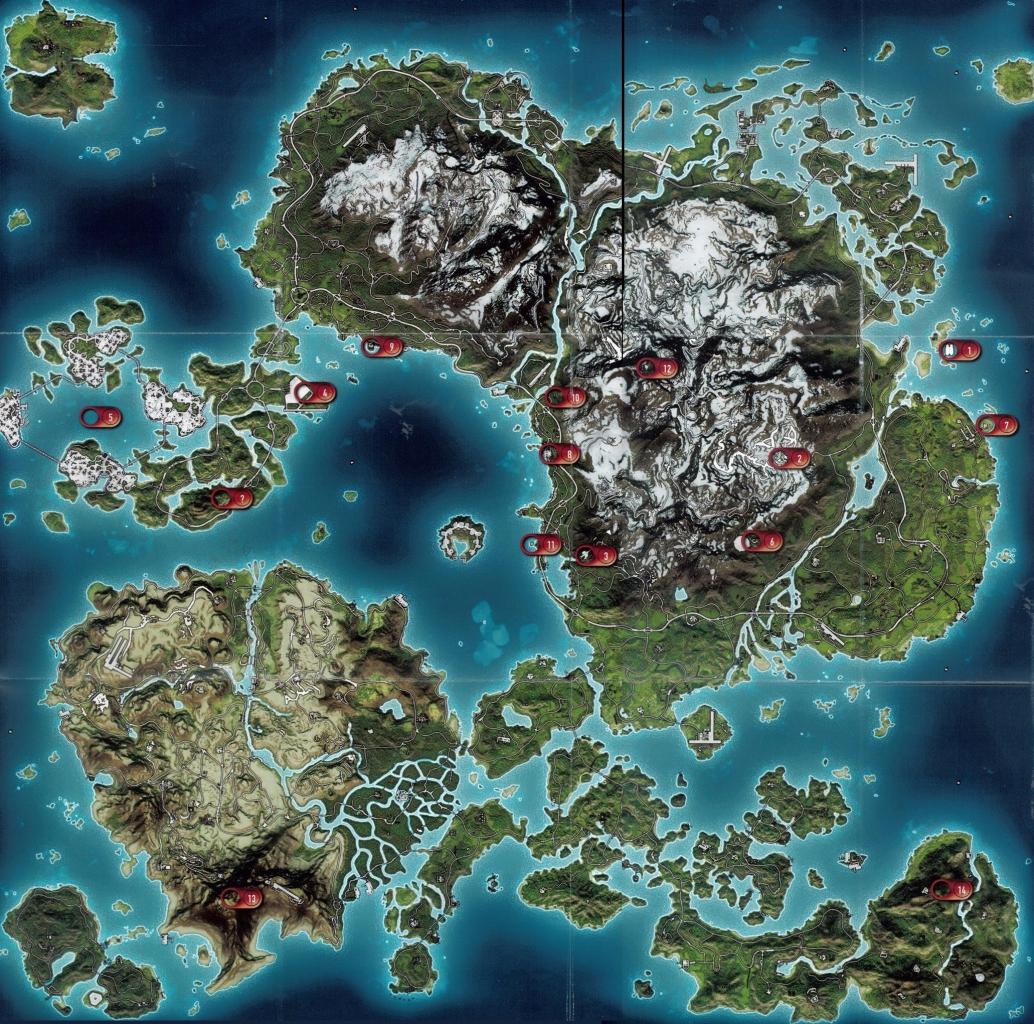 [06/10/2010] Just Cause 2 schafft es mit seiner knapp 1.000 Quadratkilometer großen Spielwelt Panau gerade noch so in diese Top-Ten. Damit macht es Hong-Kong mit rund 1.104 km² Konkurrenz.