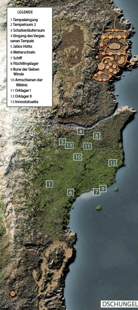[18/10/2010] Die Map zum Dschungel.