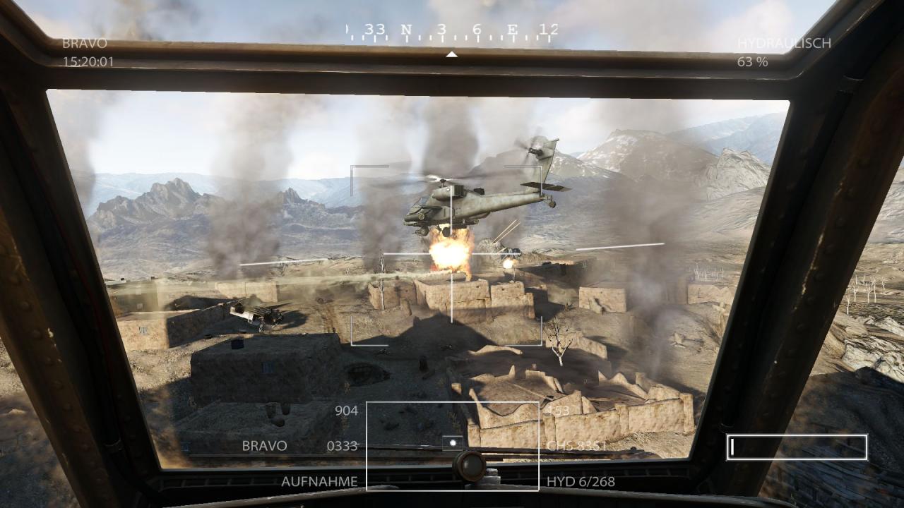 [11/10/2010] Wer damals Rebel Assault gespielt hat, fühlt sich in dieser Mission direkt zu Hause. Das Programm steuert, sie halten stumpf auf Ziele am Boden. Langweilig!