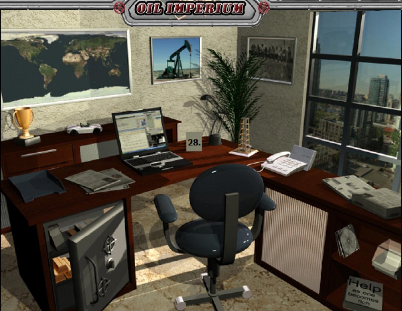 [07/10/2010] Oil Imperium erschien bereits 1989 für den PC und wurde später als Remake veröffentlicht. Spielidee ist, möglichst viel Öl zu fördern und zu verkaufen sowie die Gegner mit allen möglichen fairen und unfairen Mitteln zu besiegen.