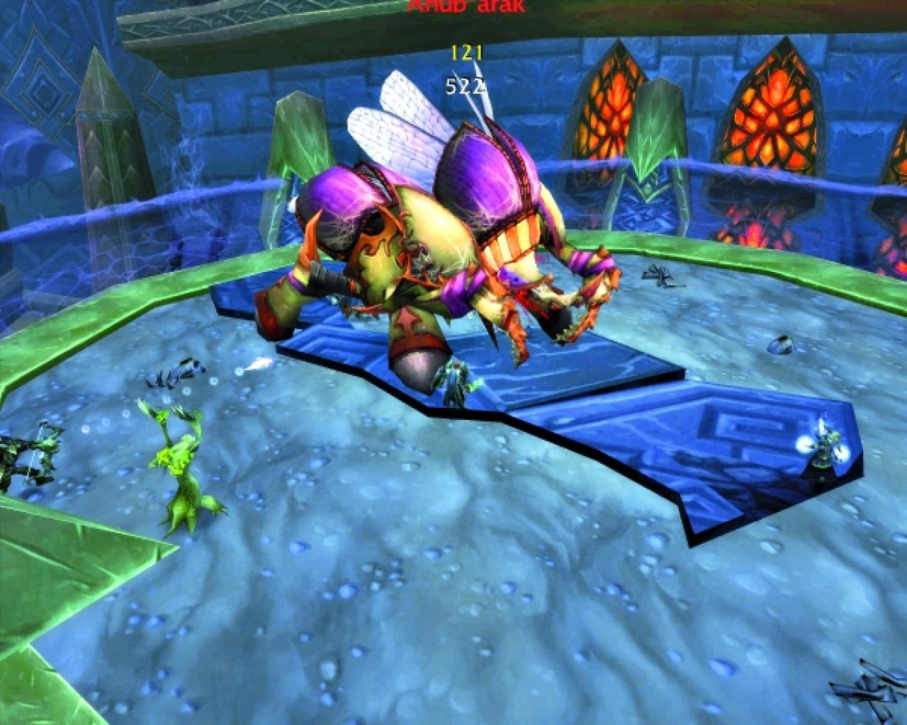 [20/10/2010] Das ideale Gruppenspiel in WoW: Der Tank steht vorne am Gegner, der Heiler und die Schadenausteiler stehen dahinter oder bleiben auf Abstand - so kann nichts schiefgehen.