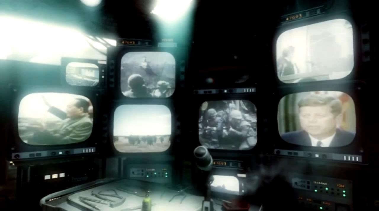 [15/11/2010] Call of Duty: Black Ops, Dirt 2, Riddick & Co.: Die besten Hauptmenüs. Hier sehen wir einen Teil des Startbildschirms im neuen Treyarch-Shooter