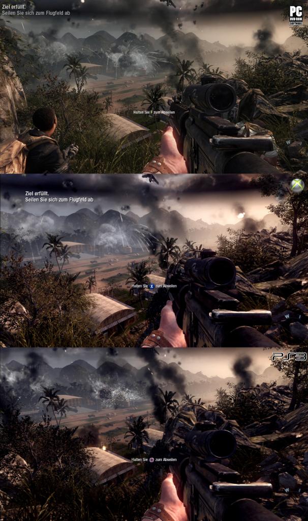 [09/11/2010] Der große Call of Duty: Black Ops-Grafikvergleich: PC (oben) vs. Xbox 360 (Mitte) und PS3 (unten). (4)