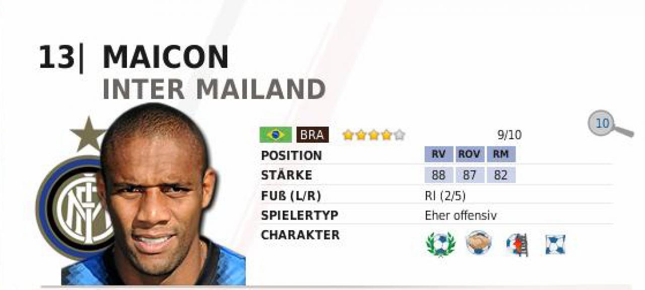 [30/11/2010] Maicon