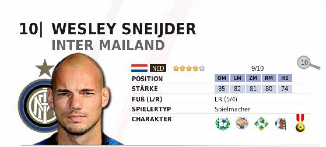 [30/11/2010] Sneijder