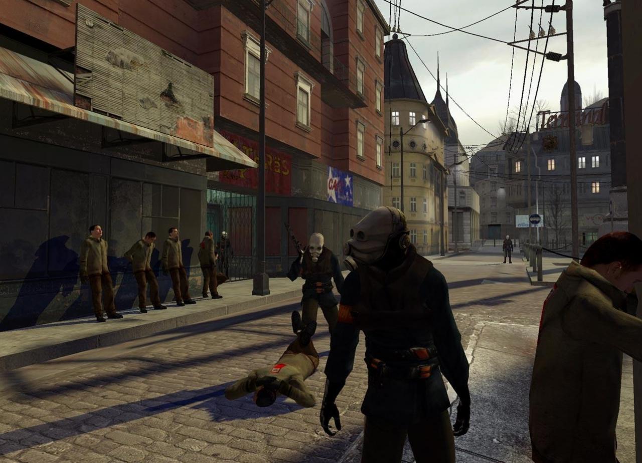 [29/11/2010] 2 - Half-Life 2 - Die außerirdischen Combine eroberten unseren Heimatplaneten und versklavten die Menschheit. Ungehorsamkeit gegenüber den Invasoren wird nicht selten mit dem Tode bestraft. Trotzdem formiert sich im Untergrund eine Gruppe von Rebellen.