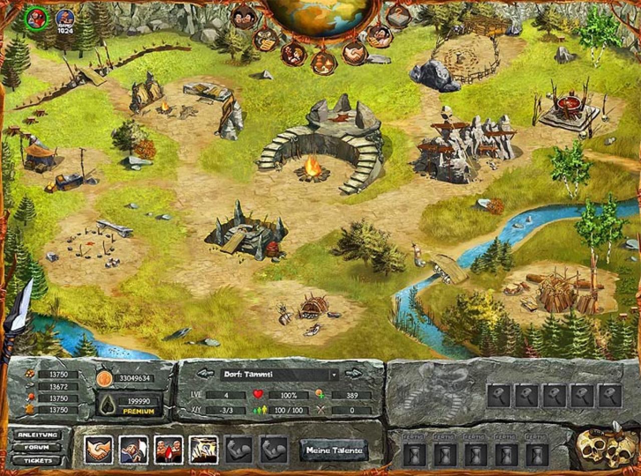 [02/11/2010] Steinzeitlich ist die Grafik von Stone Age Kings gewiss nicht.