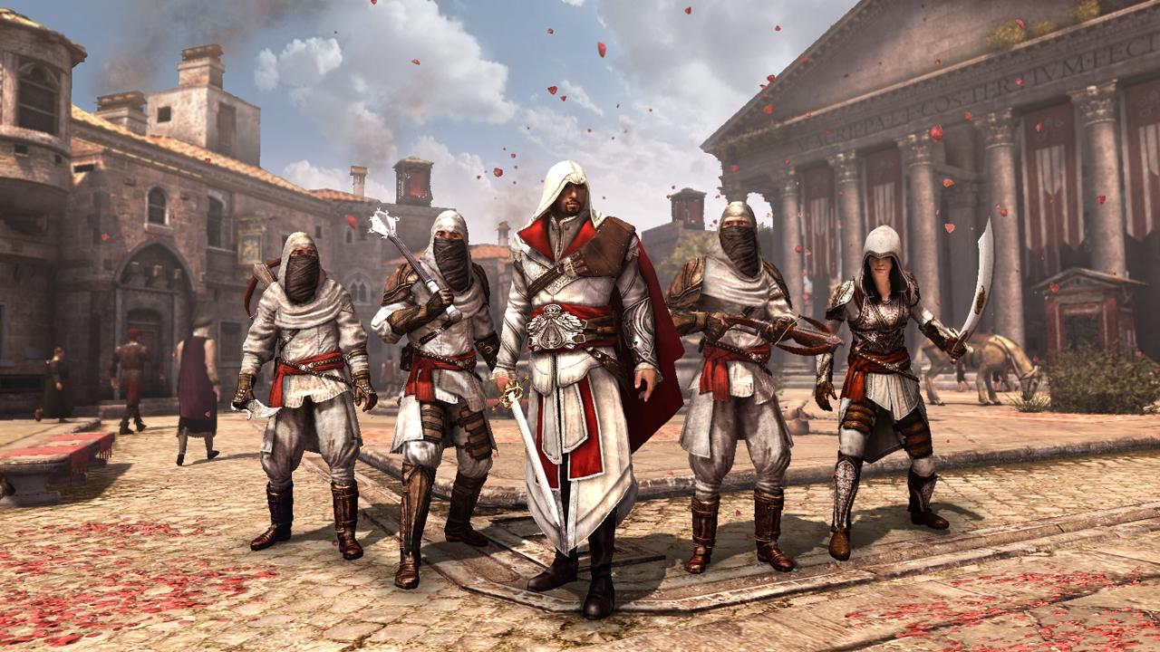 [12/11/2010] Dieses Jahr kommt Assassin's Creed 3. Die Enthüllung soll im Mai erfolgen. Für die E3 2011 erwarten wir nach ersten Screenshots von der Ankündigung unter anderem Gameplay-Material. Auch neue DLCs für Brotherhood (Bild) sind möglich.