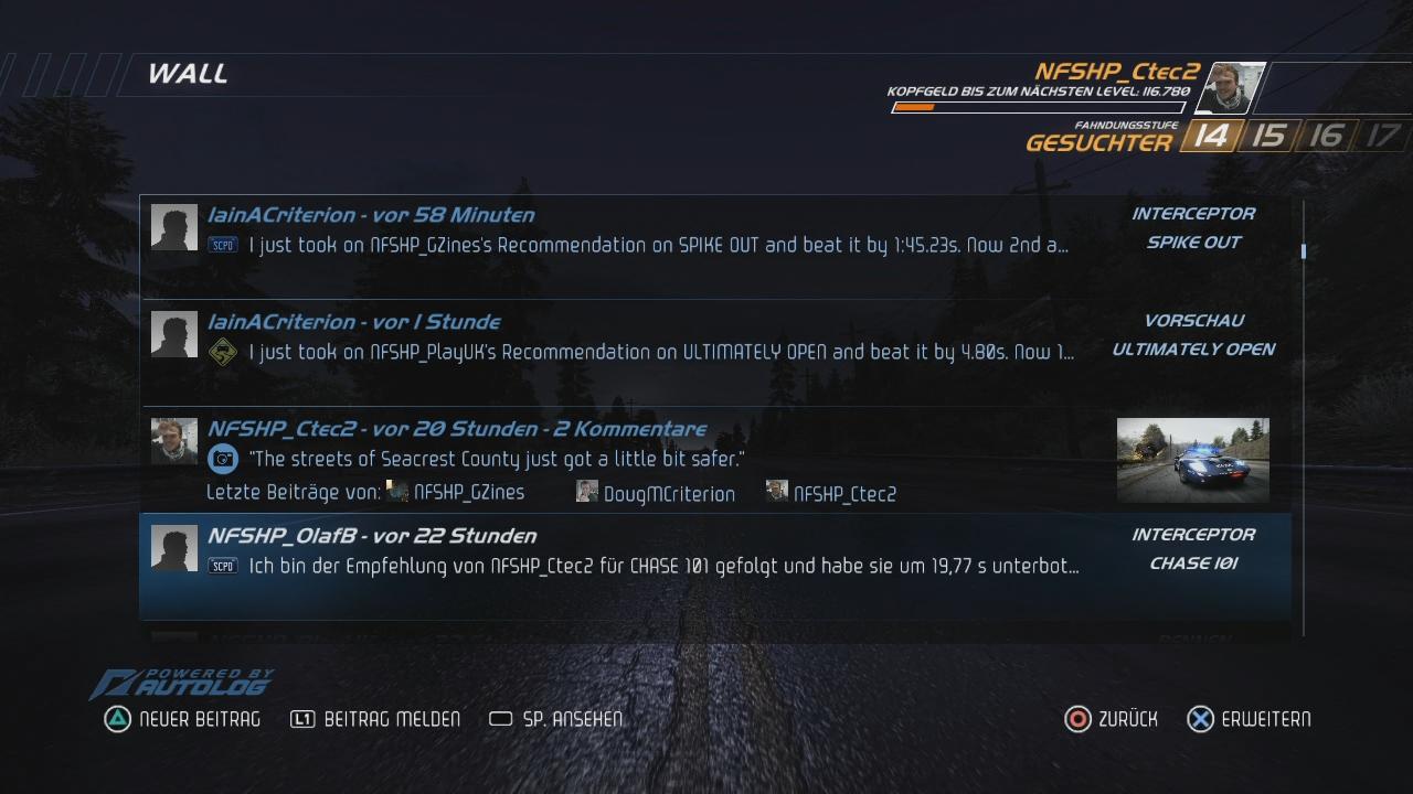 [09/11/2010] Weitere Screenshots aus Need for Speed: Hot Pursuit. Das Spiel ist ab 18. November im Handel erhältlich. (2)