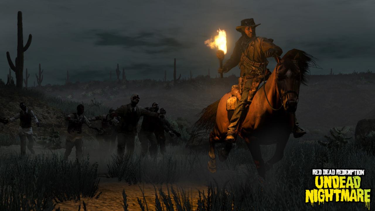 [25/11/2010] Red Dead Redemption: Undead Nightmare [800 MS-Points / 9,99 €] Zombie-Alarm im Wilden Westen: Revolverheld John Marston muss Haus und Hof neuerdings gegen Untote verteidigen. Dabei bleibt der Humor keinesfalls auf der Strecke. Klasse!