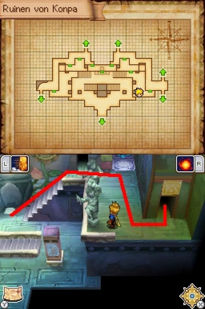 [21/12/2010] Die Golden Sun: Die dunkle Dämmerung Komplettlösung beinhaltet hilfreiche Tipps und Tricks zum DS-Rollenspiel. Wo sich alle Dschinns befinden, erfahren Sie in der Lösung ebenfalls. (5)