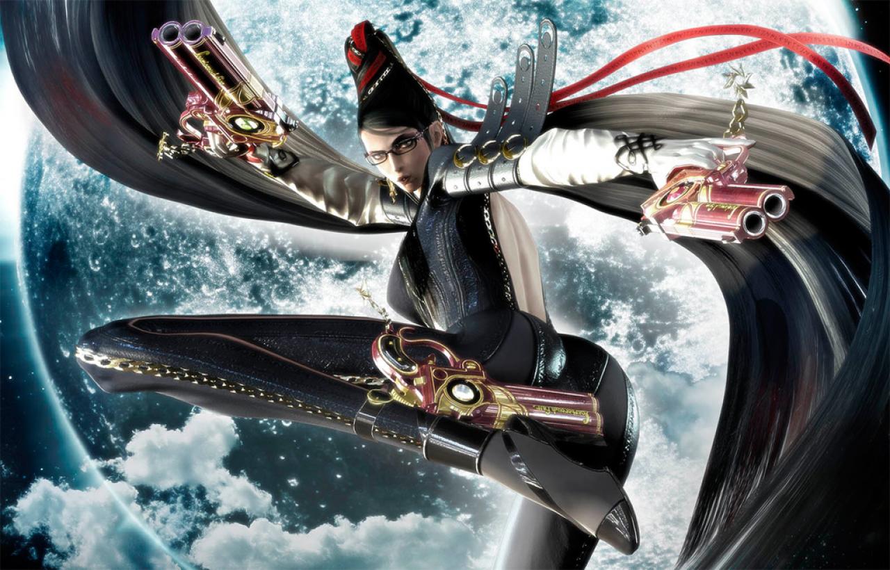 [02/12/2010] Bayonetta - Bei diesem Anblick läuft einem das Wasser im Munde zusammen: Kussmund, lange Bein und ein sexy Outfit - die Hexe weiß sich zu präsentieren. Aller Grazie zum Trotz ist Bayonette nicht gerade zimperlich, wenn sie bedroht wird (Stichwort: 4 Revolver).