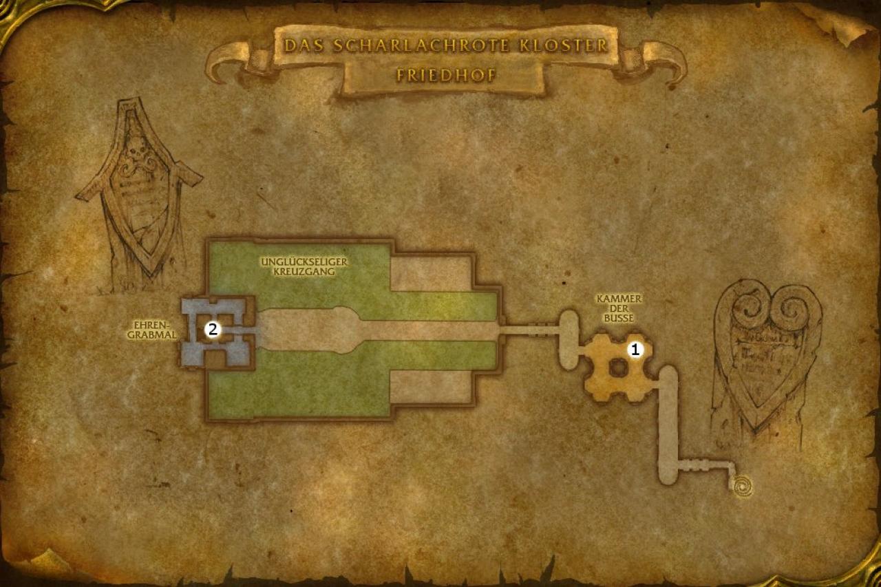 [02/12/2010] Das Scharlachrote Kloster in World of Warcraft: Cataclysm beherbergt insgesamt vier verschiedene Instanzen. Im Guide finden Sie alle erklärt. (4)