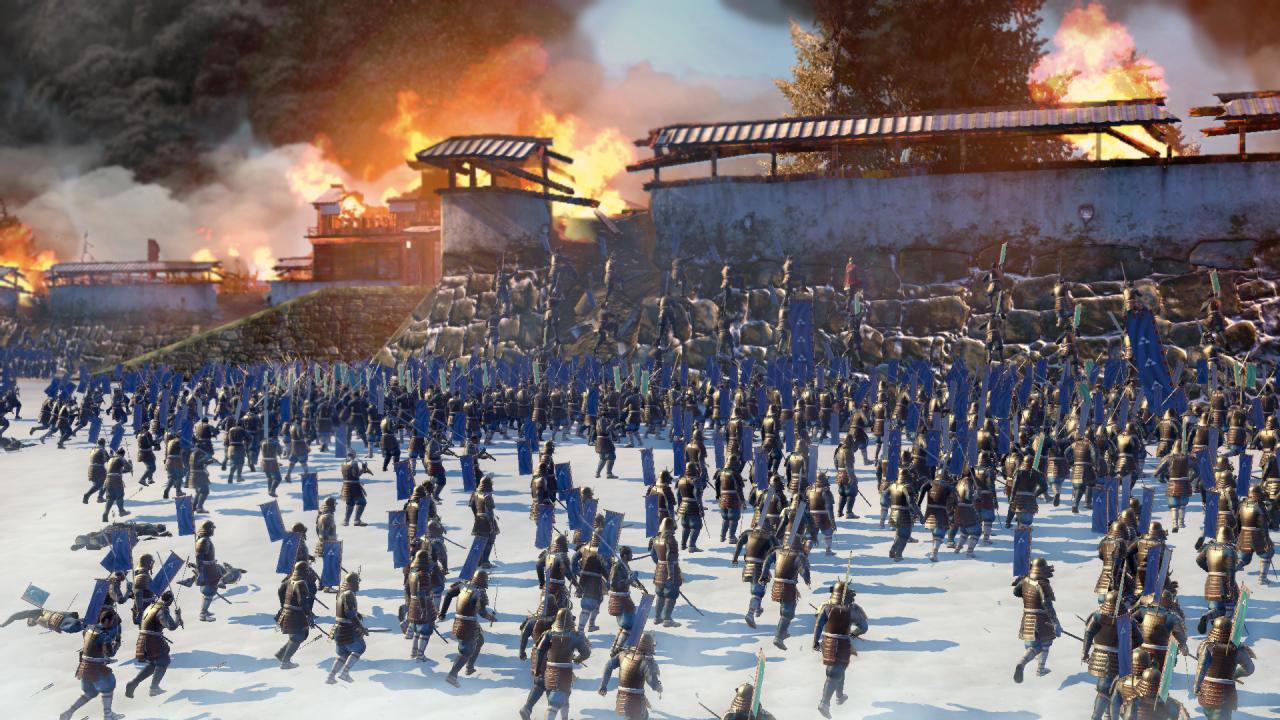 [03/12/2010] Auch Angriffe auf riesige Burgen sind in Total War: Shogun 2 möglich. Leider konnten wir uns davon kein eigenes Bild machen.