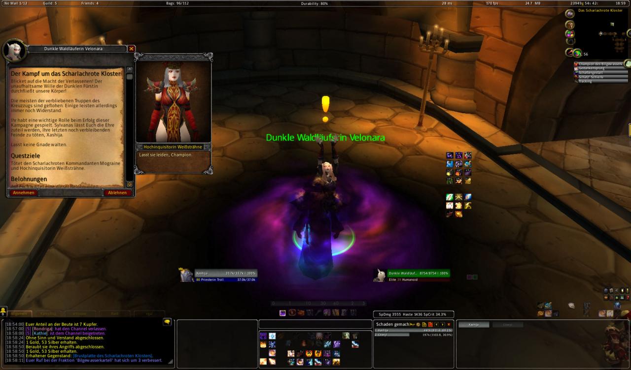 [02/12/2010] Das Scharlachrote Kloster in World of Warcraft: Cataclysm beherbergt insgesamt vier verschiedene Instanzen. Im Guide finden Sie alle erklärt. (35)