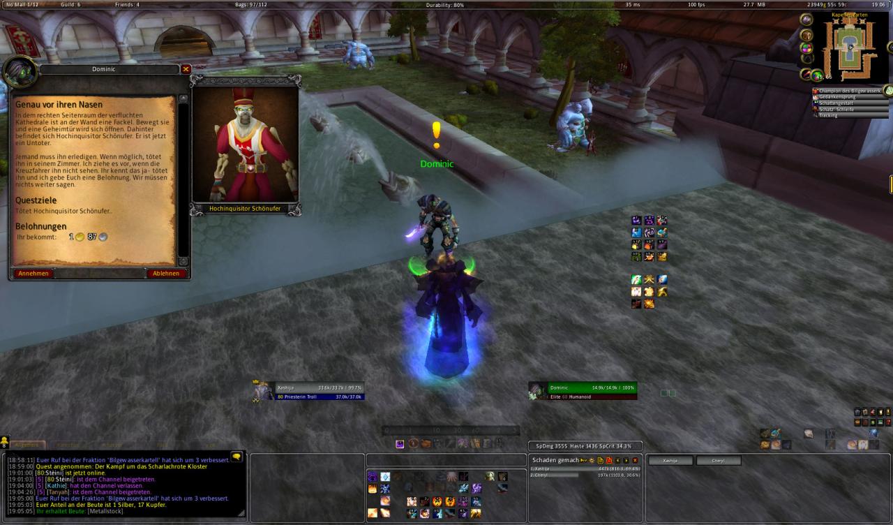 [02/12/2010] Das Scharlachrote Kloster in World of Warcraft: Cataclysm beherbergt insgesamt vier verschiedene Instanzen. Im Guide finden Sie alle erklärt. (37)