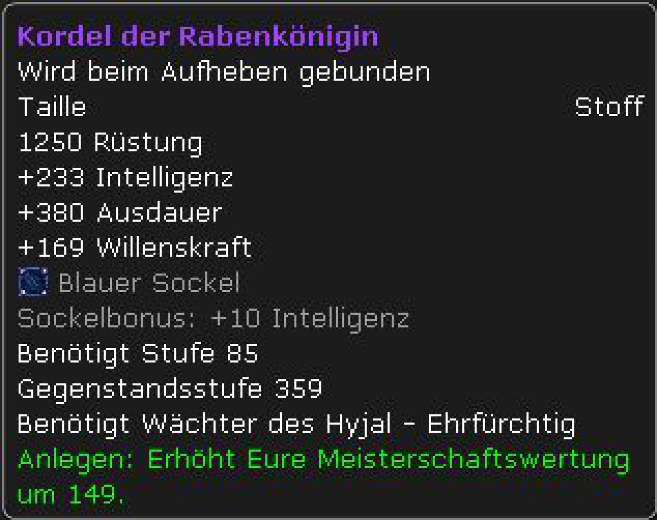 [02/12/2010] WoW Cataclysm: Rufbelohnungen von den Wächtern des Hyjal (3)