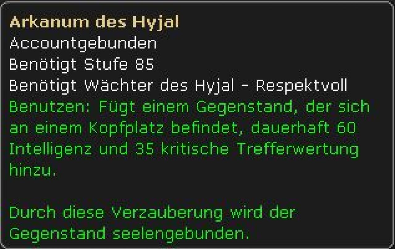 [02/12/2010] WoW Cataclysm: Rufbelohnungen von den Wächtern des Hyjal (4)
