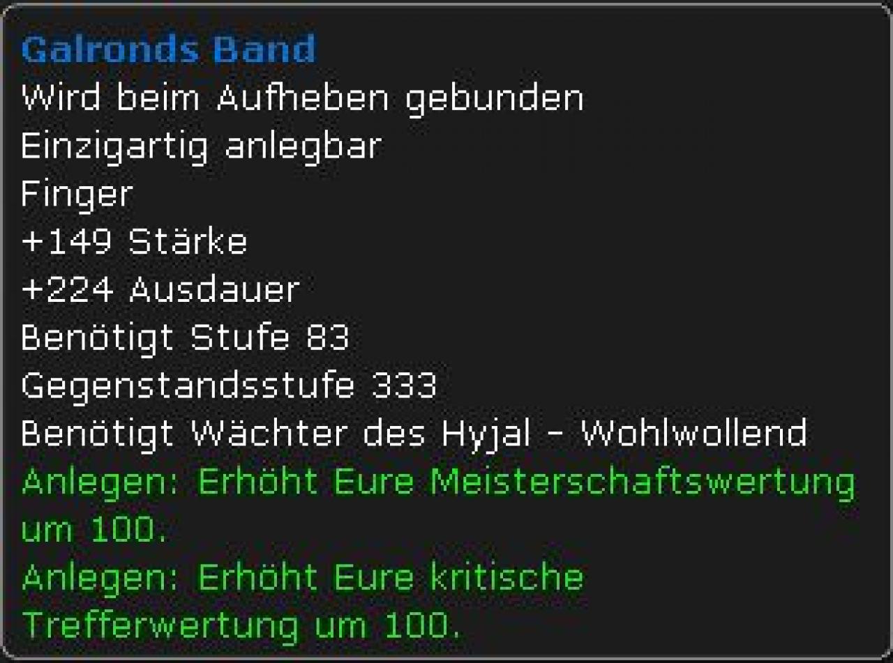 [02/12/2010] WoW Cataclysm: Rufbelohnungen von den Wächtern des Hyjal (9)