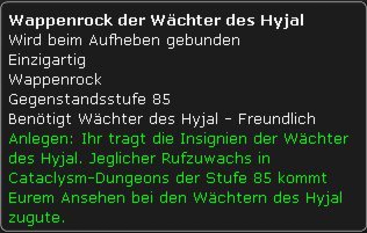 [02/12/2010] WoW Cataclysm: Rufbelohnungen von den Wächtern des Hyjal (14)