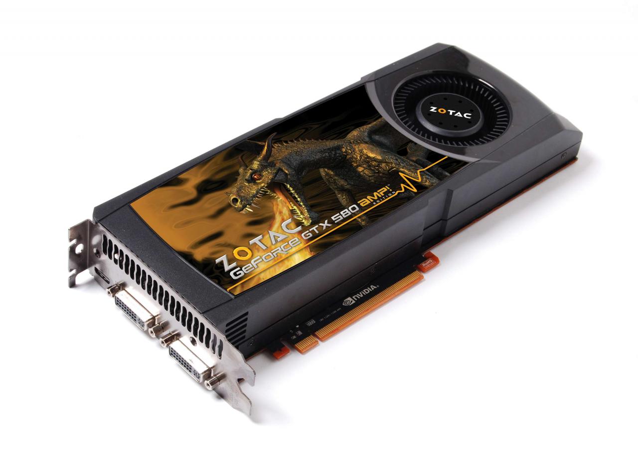 [08/12/2010] Zotac GeForce GTX 580 Amp