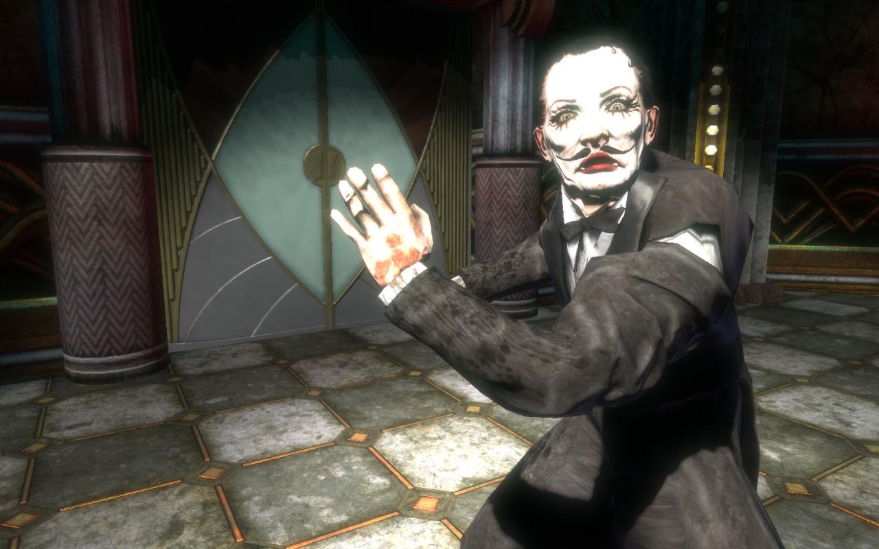 [03/12/2010] Sander Cohen ist ein Künstler und die sind bekannter Maßen ja sehr sensible Geschöpfe. Nachdem er in Bioshock wie viele andere Bewohner von Rapture dem ADAM verfiel, splicte er sich zu einem Houdini Splicer. Dadurch brachte Sander sein ohnehin nicht ganz richtiges Oberstübchen noch mehr durcheinander.