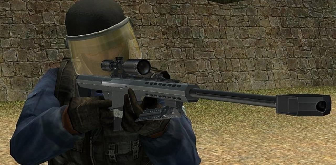 [25/01/2011] Als Skin für die gewöhnliche AWP kommt die Mod Barrett M82a1. Wer seinem Gegner das Leben zur Hölle machen will, kommt um dieses Monster nicht herum.