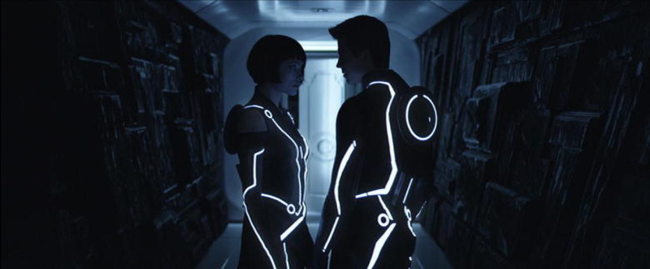 [24/01/2011] Sam (Garett Hedlund) und Quorra (Olivia Wilde)