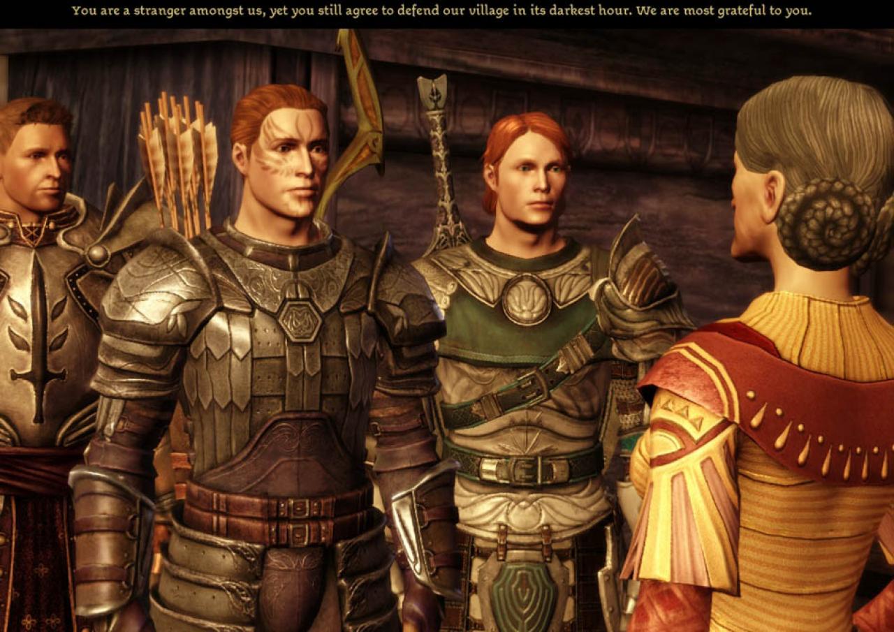 [26/01/2011] Für die, die eher auf Fantasy stehen gibt es Dragon Age. Es gibt Elfen, Zwerge, Drachen und Magie, aber es ist auf keinen Fall übertrieben. Obwohl man wie in Mass Effekt primär nur Verbündete sucht sind deren Geschichten und Probleme interessant und auch kontrovers: Für wen entscheidet man sich? Templer oder Magier? Werwölfe oder Elfen? Keine Entscheidung ist 100 Prozent gut oder böse, das macht auch den Reiz des Spiels aus.