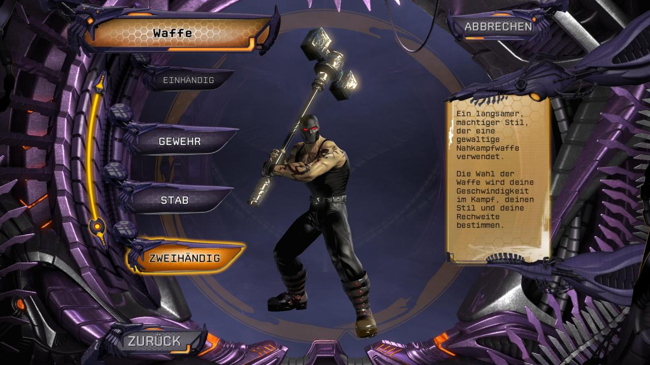 [27/01/2011] DC Universe Online: Die Zweihändig-Fertigkeit bietet sich aufgrund des Gesundheistbonus beispielsweise für Tanks an.