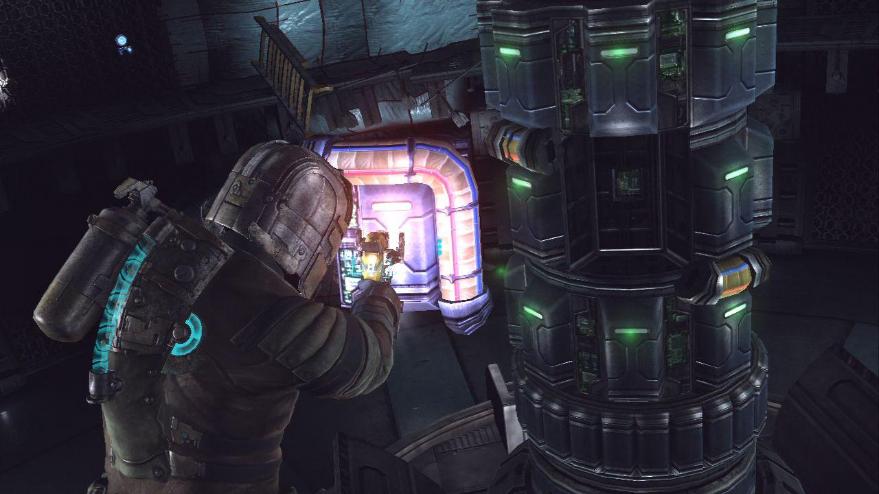 [14/01/2011] Dead Space 2 Lösung: Sie müssen hier eine Zentrifuge reparieren, die vier Bauteile finden Sie im Raum in der Nähe der Wände.