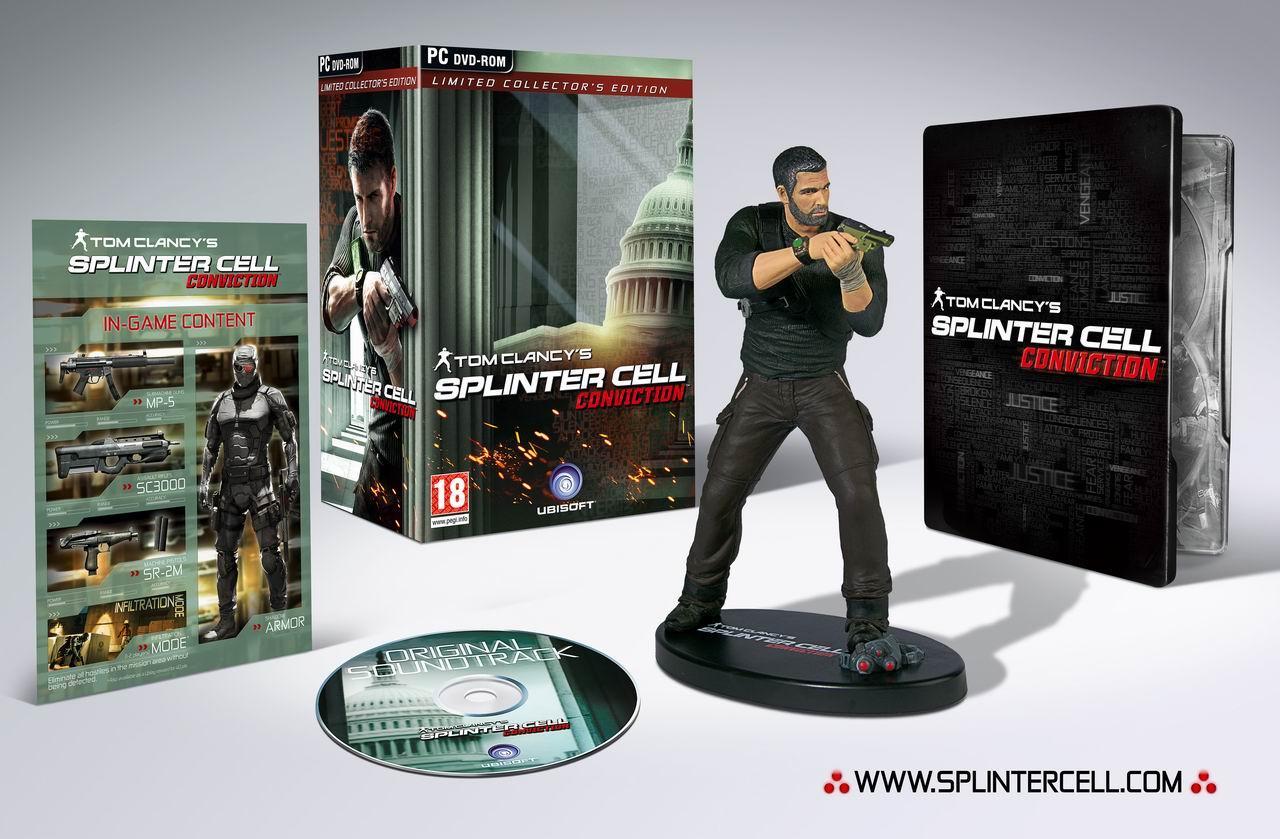 [14/01/2011] Platz 13: Jeweils 5 Umfrage-Teilnehmer stimmten für die Collector's Editions von Splinter Cell: Conviction und Civilization 5. Damit teilen sich die beiden den 12. Rang.