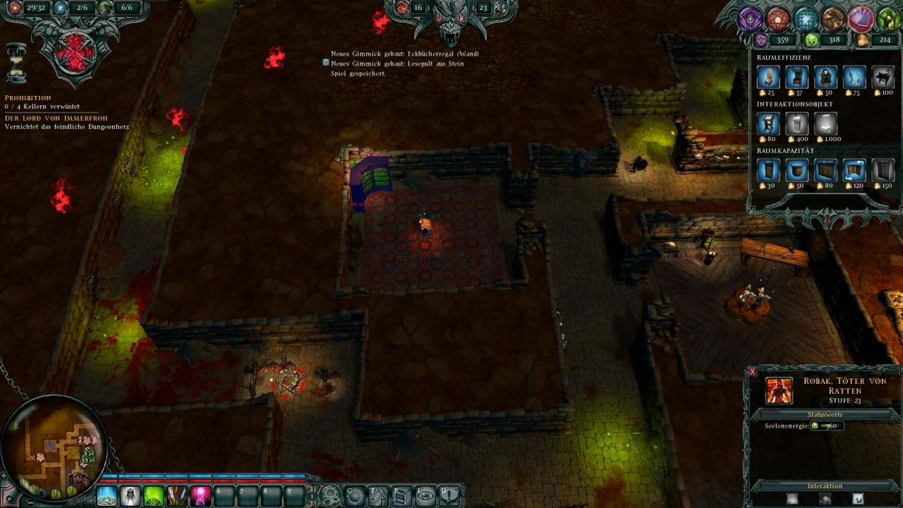 [26/01/2011] Screenshots aus Dungeons, dem neuen Strategiespiel von Kalypso. Im Test kann das Spiel nicht überzeugen. (9)