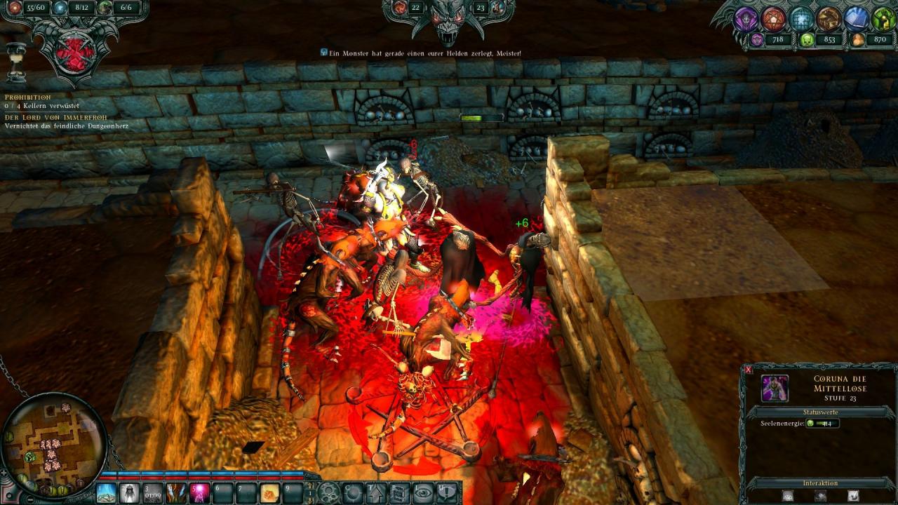 [26/01/2011] Screenshots aus Dungeons, dem neuen Strategiespiel von Kalypso. Im Test kann das Spiel nicht überzeugen. (12)