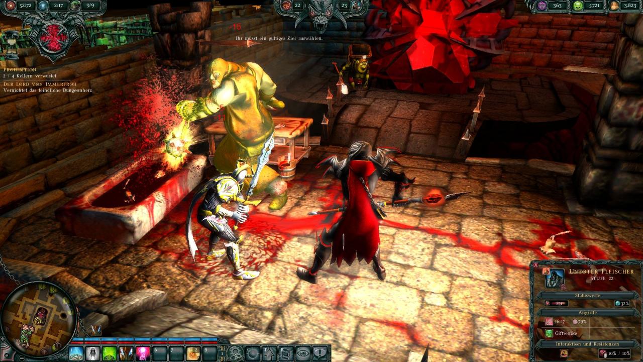 [26/01/2011] Screenshots aus Dungeons, dem neuen Strategiespiel von Kalypso. Im Test kann das Spiel nicht überzeugen. (13)