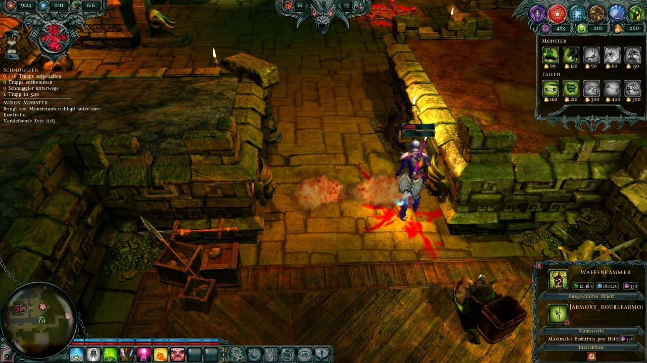 [26/01/2011] Screenshots aus Dungeons, dem neuen Strategiespiel von Kalypso. Im Test kann das Spiel nicht überzeugen. (22)