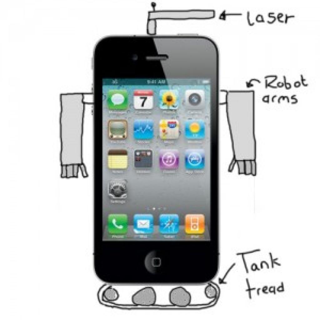 [04/01/2011] Auf diesen Bildern sind Design-Studien zum iPhone 5 zu sehen, die verschiedene User im Netz erstellt haben. (4)