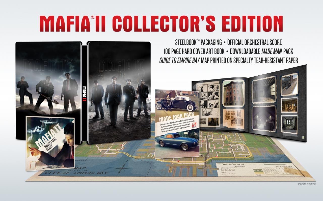 [14/01/2011] Platz 7: Die Collector's Edition von Mafia 2 konnte 18 Stimmen und damit einen Anteil von genau 2 Prozent ergattern.