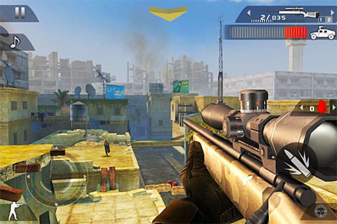 [20/01/2011] Hier sehen Sie Modern Combat 2: Black Pegasus für iPhone 4.