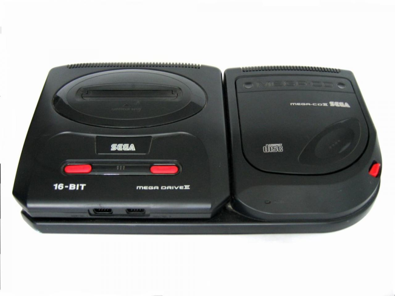 [10/02/2011] Sega Mega-CD - Das CD-ROM-Laufwerk erschien als Hardware-Erweiterung für den Sega Mega Drive, um Spiele von einer CD abspielen zu können. Ein Vorteil gegenüber der Nintendo-Konsolen, die weiterhin auf Module setzten. Doch sorgte der hohe Preis von damals 580 DM, also umgerechnet knapp 300 Euro dafür, dass die Kunden es nicht weiter beachteten.