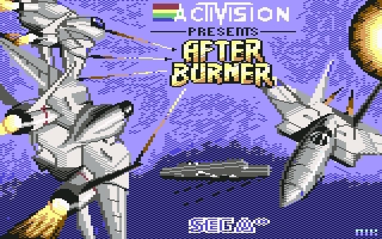 [10/02/2011] After Burner 1988 Startbildschirm