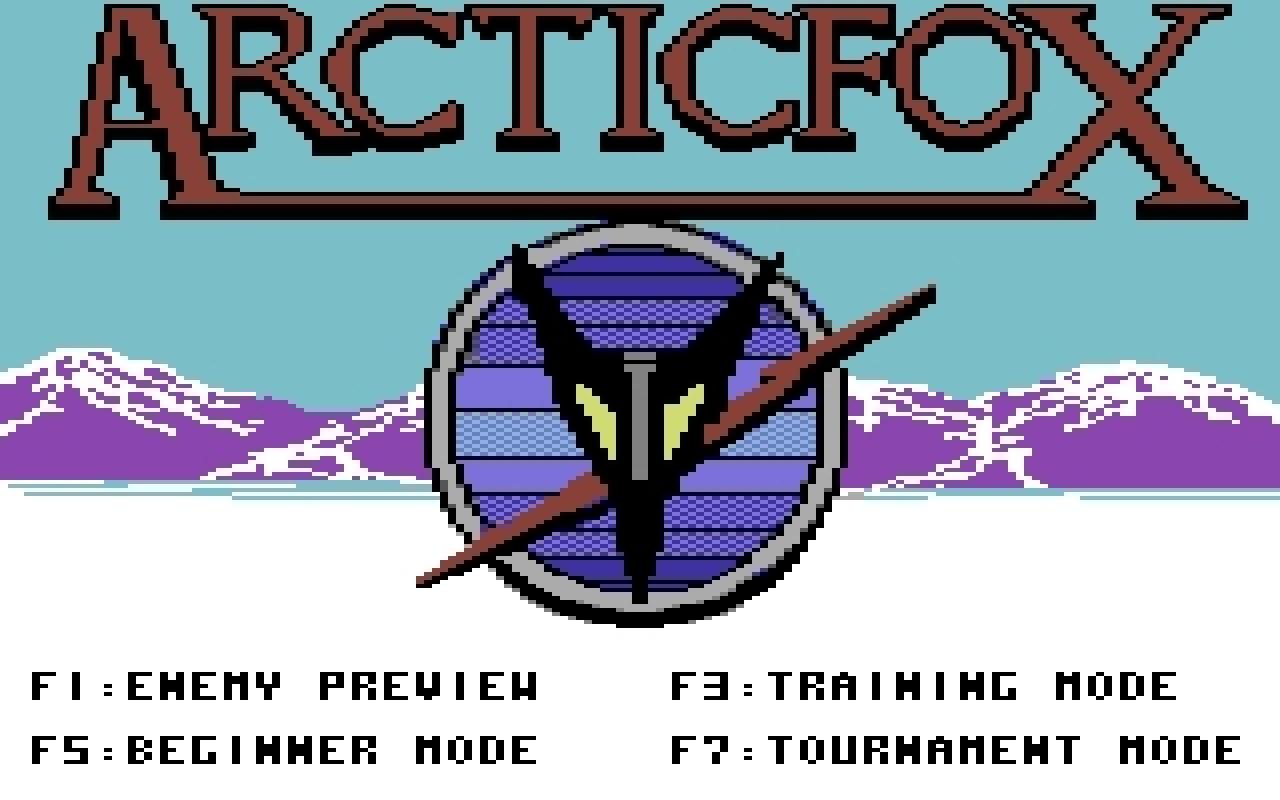 [10/02/2011] Arcticfox 1986 Startbildschirm