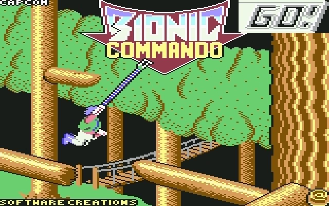 [10/02/2011] Bionic Commando 1988 Startbildschirm