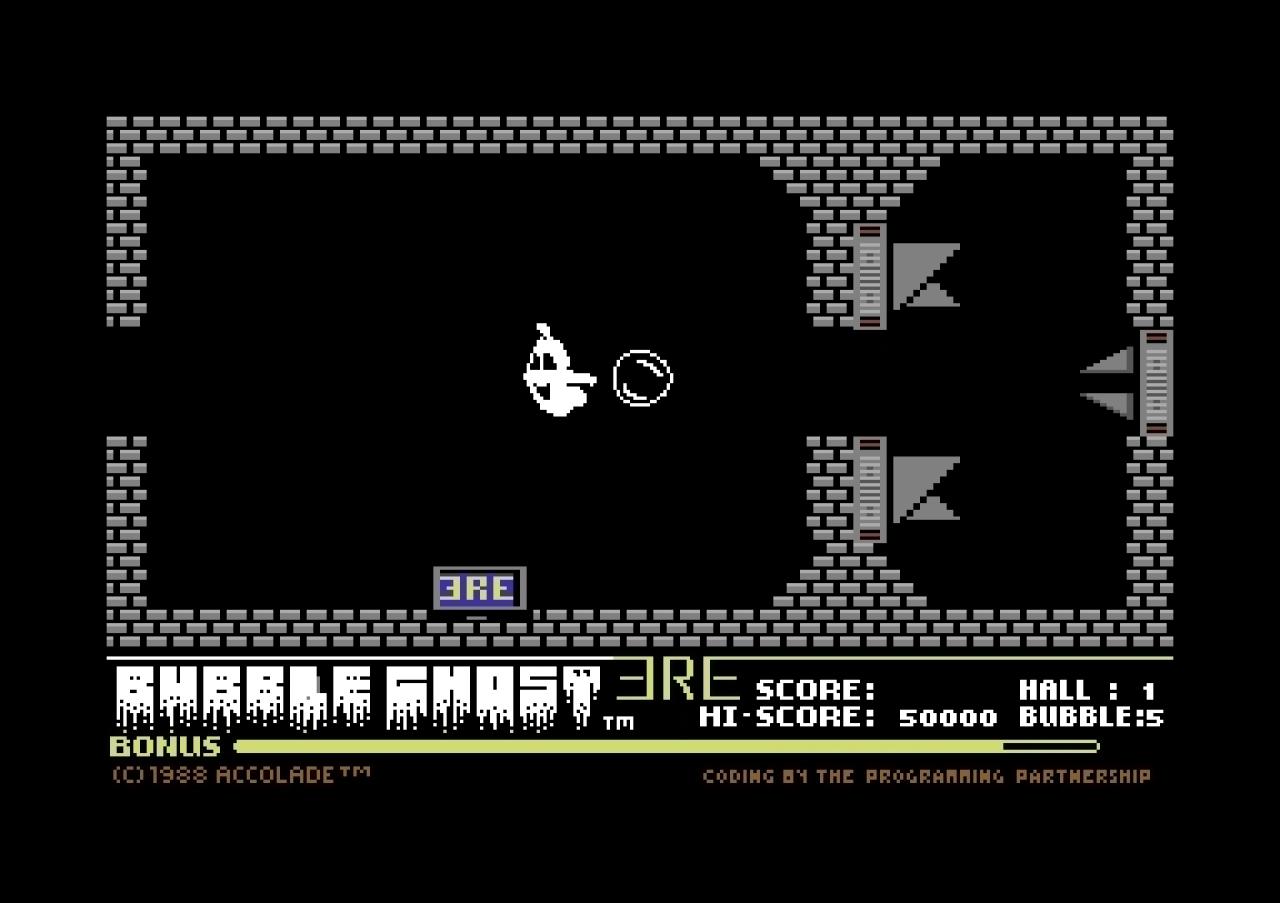 [10/02/2011] Bubble Ghost 1988 Ingame