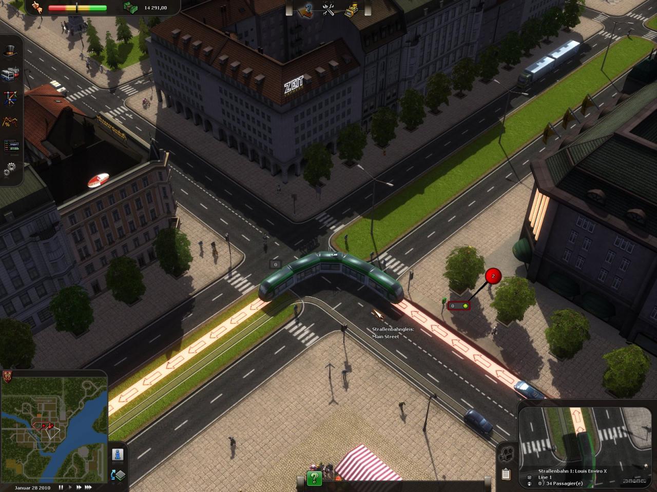 [20/02/2011] Februar: Die Transport-Simulation Cities in Motion gehört zwar zu den besseren Spielen der Simulationszunft, kann aber trotzdem nicht wirklich überzeugen. In der PC Games-Ausgabe 3/11 gab es eine Wertung von 63 Prozent.
