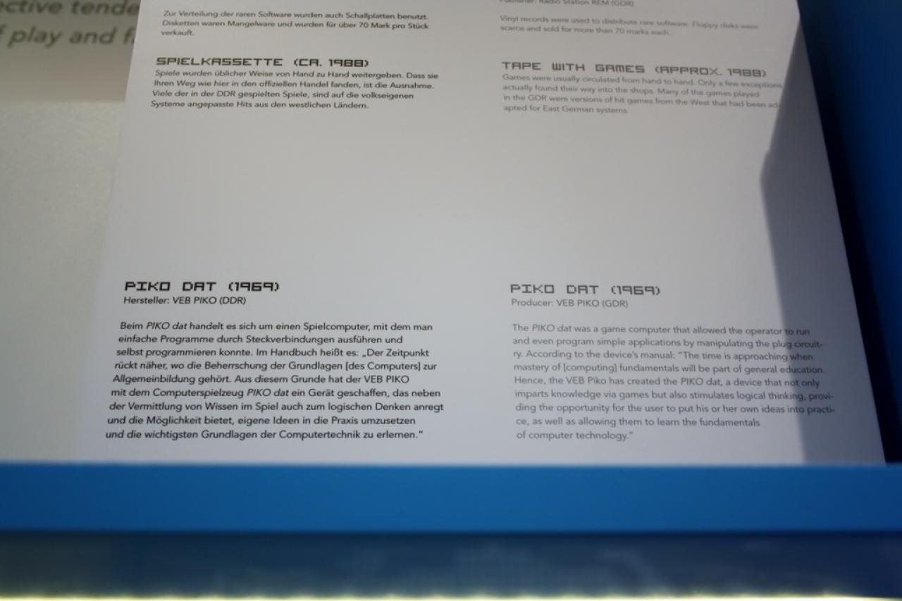 [01/02/2011] Das Computer-Spiele-Museum in Berlin zeigt Tausende von Ausstellungsstücken, darunter viel kultige Hardware, Spiele-Klassiker und Magazine. (21)
