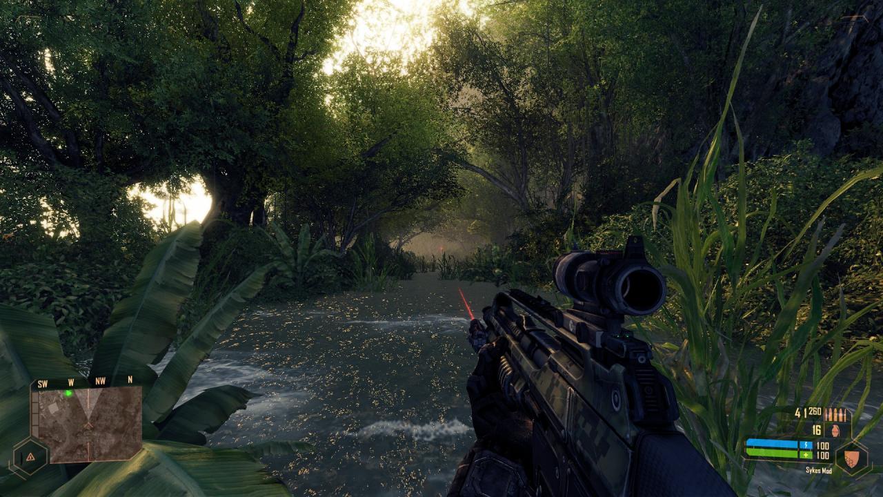 [09/02/2011] Ähnliches gilt für den Ableger Crysis Warhead. Wenn Sie die offene Spielwelt ausnutzen, gelangen Sie an Stellen wie diese. Ein Jammer für Spieler, die stets von Auftrag zu Auftrag hetzen. Auflösung: 1920 x 1080.