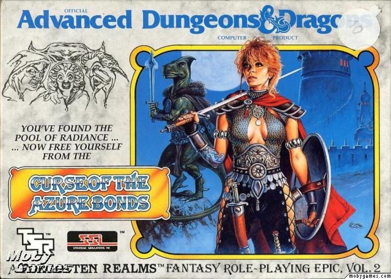 [10/02/2011] Curse of the Azure Bonds 1989 Cover