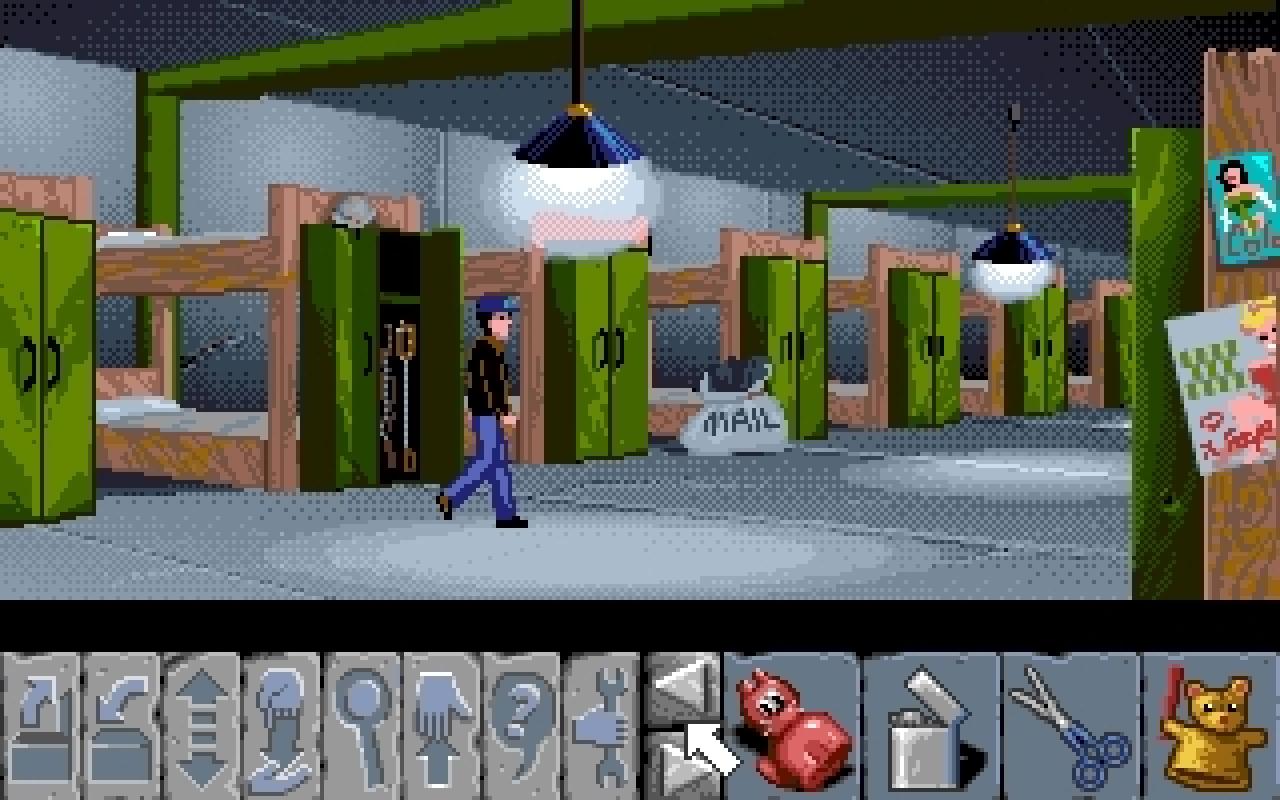 [16/02/2011] Flight of the Amazon Queen Amiga Ingame 1995