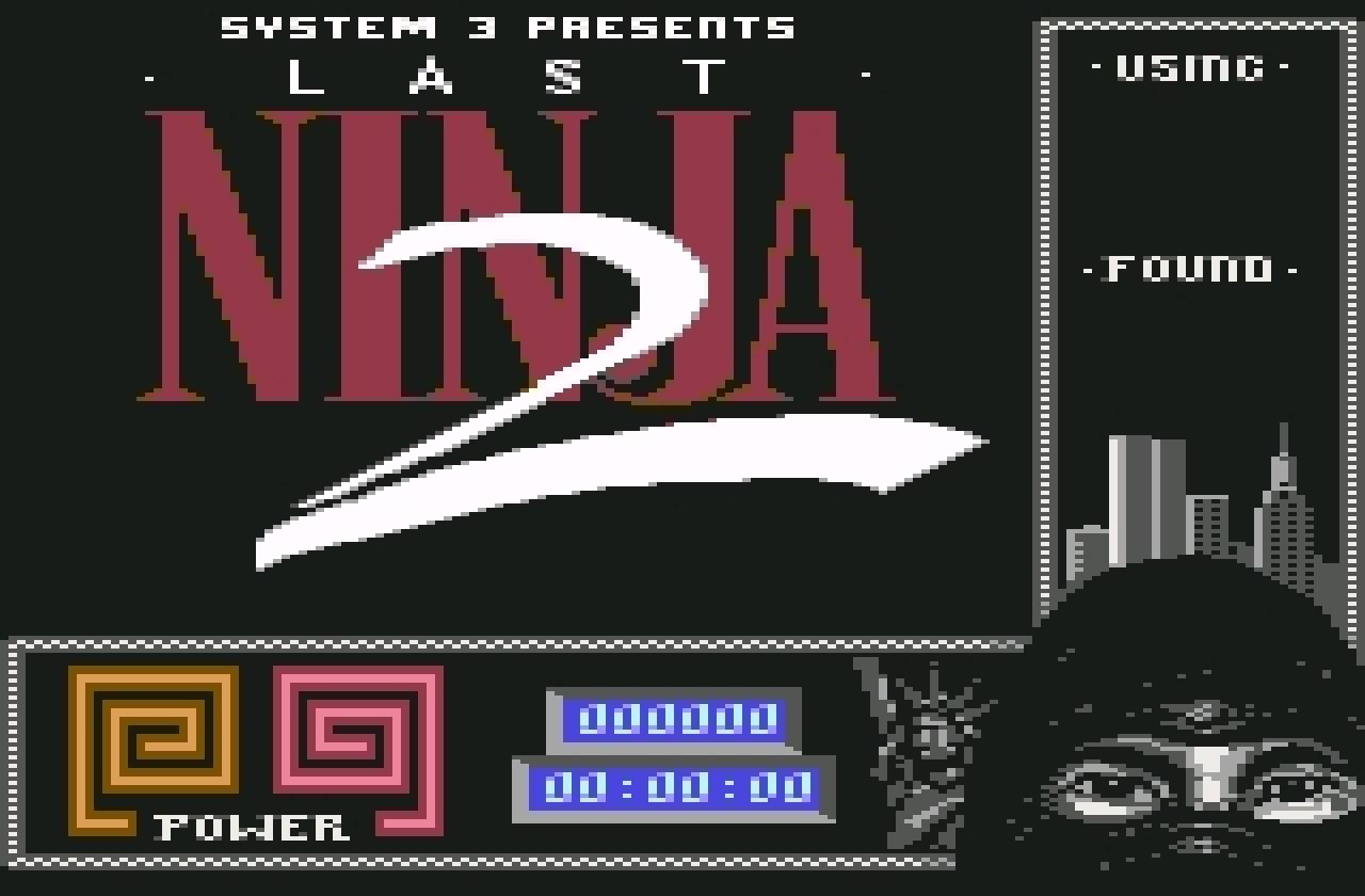 [10/02/2011] Last Ninja 2 1988 Startbildschirm